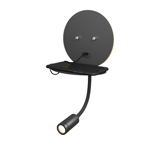 Настенный светодиодный светильник Elektrostandard MRL LED 1017 Lungo чёрный a047877