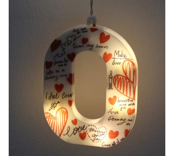 Гирлянда для дома Серпантин БАХРОМА "LOVE" ш2,5м* в0,45/0,65м 90 ламп LED, прозрачный провод, 8 режимов, IP-20, Теплый белый (возможность соединения) 725-980