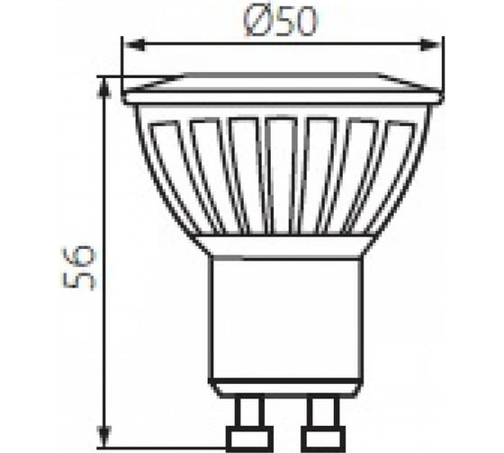 Светодиодная лампочка KANLUX TEDI MAXX, LED, GU10-NW, 900 Lm, 4000К 23414