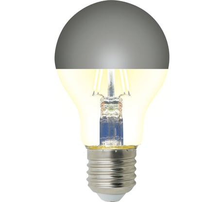 Лампа Uniel LED-A60-4W/4000K/E27/CL MIRROR/CHROME PLS02WH UL-00011796