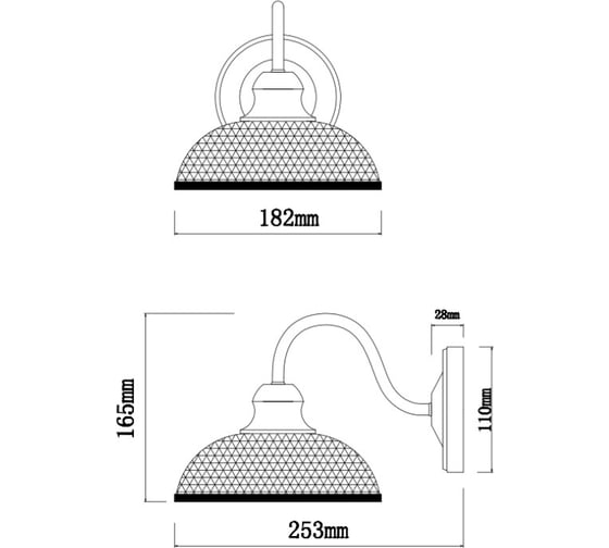 Настенный светильник J-LIGHT CLOD 1246/1W