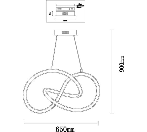 Люстра J-LIGHT ALBINA 1229/110P