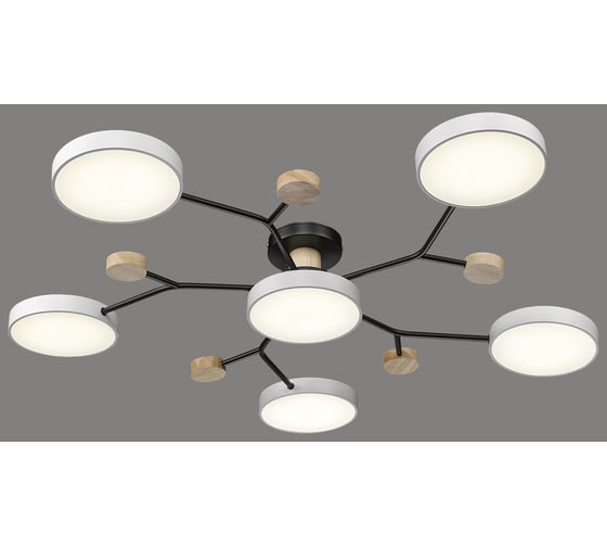 Потолочный светодиодный светильник Velante 446-007-06 1