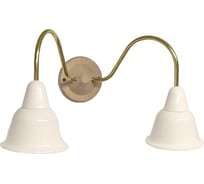 Настенный светильник Bironi Кампана 2 плафона, песочное золото, золото 31/10 BS1-22-0404/31/10