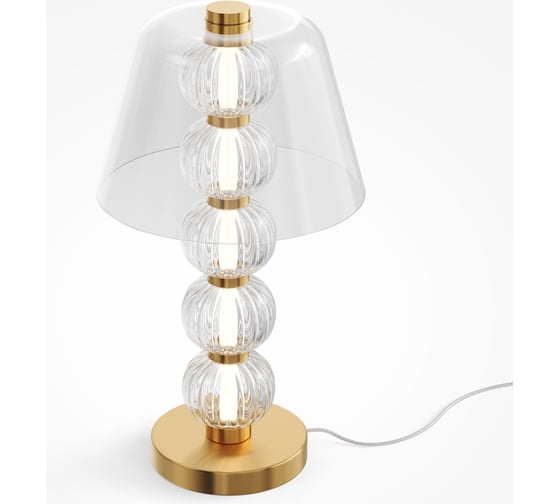 Настольный светильник MAYTONI Amulet LED 10W Золото MOD555TL-L8G3K