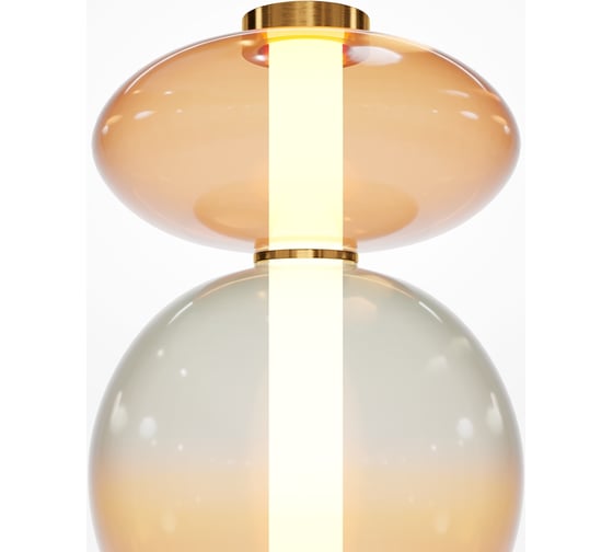 Напольный светильник (торшер) MAYTONI Futuro LED 40W Латунь MOD307FL-L40BS3K