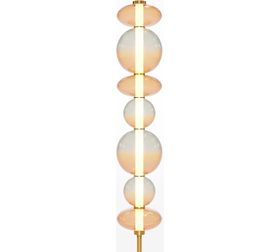 Напольный светильник (торшер) MAYTONI Futuro LED 40W Латунь MOD307FL-L40BS3K