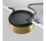 Встраиваемый светильник MAYTONI Onda LED 18W Черный и Матовое золото DL024-18W4K-BMG 7