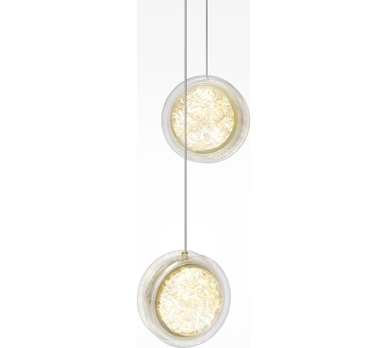 Подвесной светильник MAYTONI Pharao LED 56W Черный и Латунь MOD361PL-L58BS3K