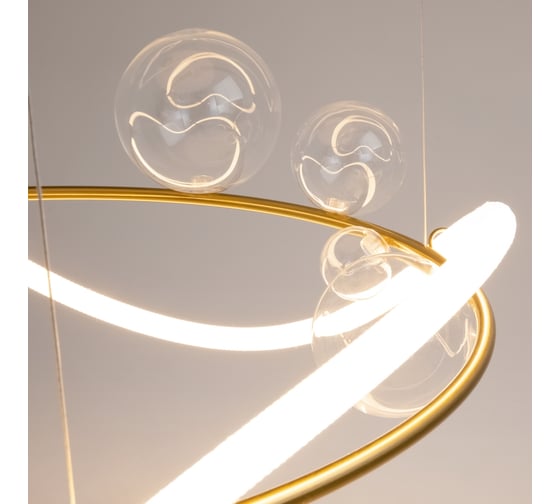 Подвесной светильник MAYTONI Oasis LED 53W Латунь MOD289PL-L53BS3K