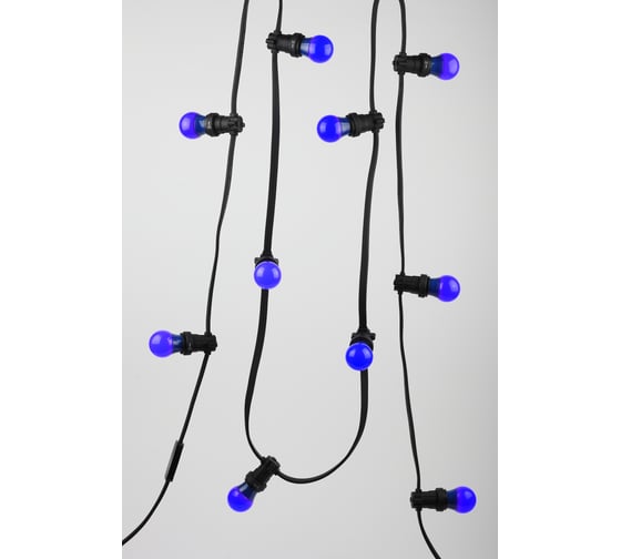 Светодиодная лампа для белт лайт ЭРА ERABL50-E27 LED A50-3WE-27 груша, синяя, 13 SMD, 3 W, E27, 10/100/3600 Б0049578