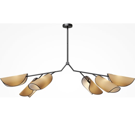 Подвесной светильник MAYTONI Organic 6хG9x12W Черный MOD225PL-06B