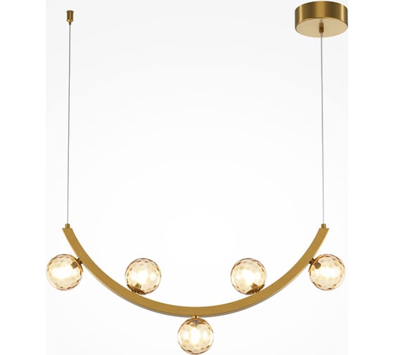 Подвесной светильник MAYTONI Ambre LED 12W Латунь MOD331PL-L12BS3K