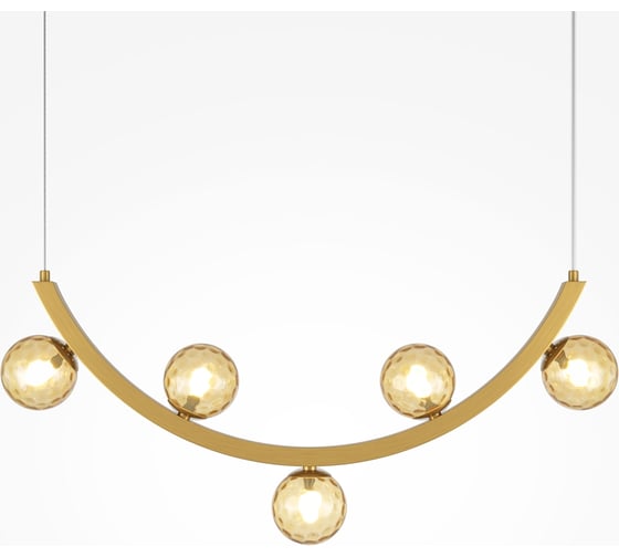 Подвесной светильник MAYTONI Ambre LED 12W Латунь MOD331PL-L12BS3K