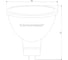 Светодиодная лампа Elektrostandard JCDR01, 9W, 220V, 4200K, a049690 3