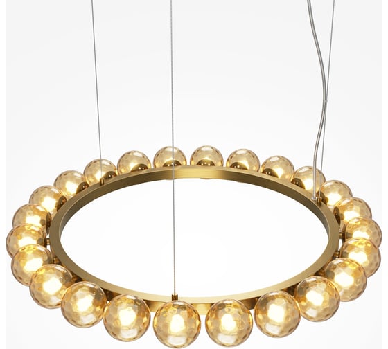 Подвесной светильник MAYTONI Ambre LED 42W Латунь MOD331PL-L42BS3K