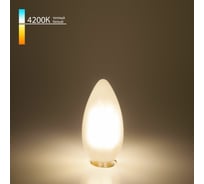 Светодиодная лампа Elektrostandard BLE1427 Свеча 9W 4200K E14 C35 белый матовый a050133