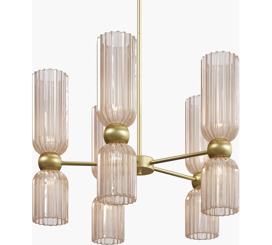 Подвесной светильник MAYTONI Antic 10хE14x40W Золото MOD302PL-10CG