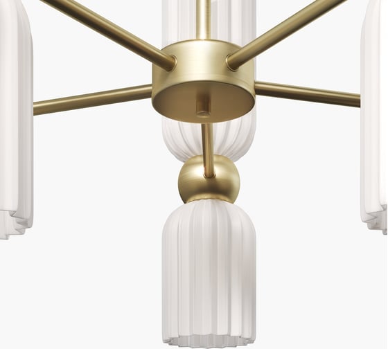 Подвесной светильник MAYTONI Antic 10хE14x40W Золото MOD302PL-10W