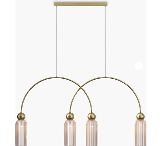 Подвесной светильник MAYTONI Antic 4хE14x40W Золото MOD302PL-04CG 1