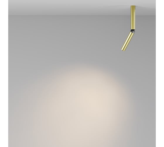 Потолочный светильник MAYTONI Focus T LED 6W Латунь C142CL-6W3K-BS