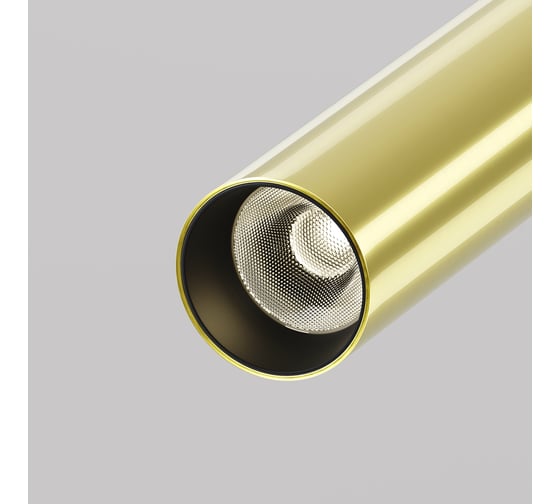 Потолочный светильник MAYTONI Focus T LED 6W Черный и Латунь C141CL-L300-6W3K-BBS