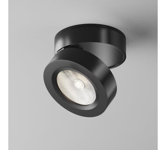 Потолочный светильник MAYTONI Magic LED 7W Черный C022CL-7W4K-B-1
