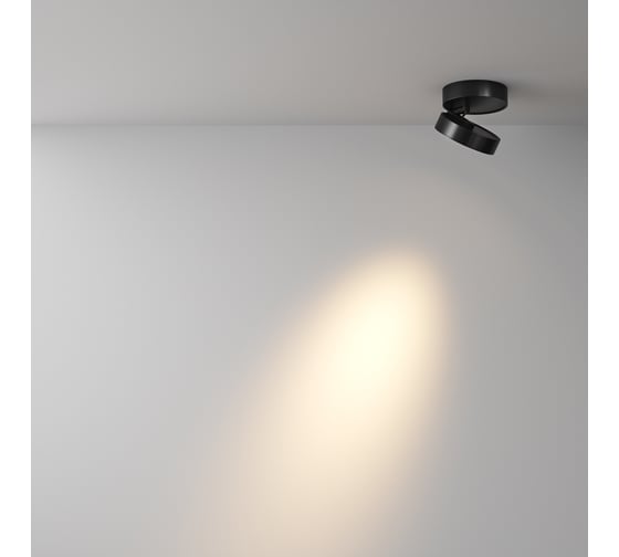 Потолочный светильник MAYTONI Magic LED 12W Черный C022CL-12W3K-B-1