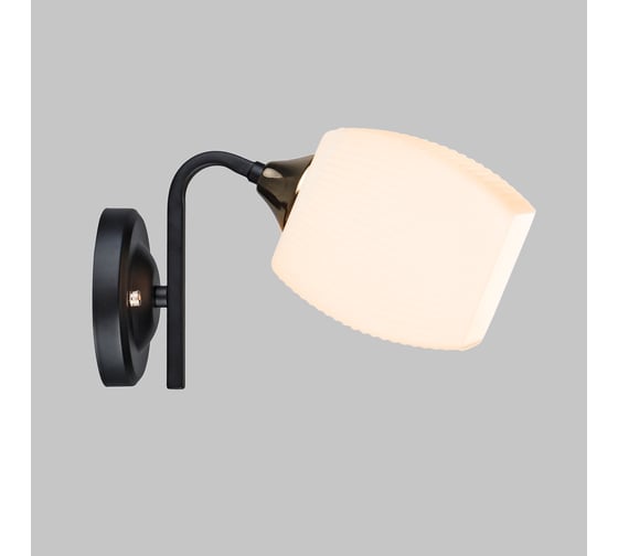 Бра IMEX MD.5485-1-W-BK+FGD
