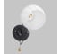 Бра IMEX MD.3314-1-W BK+CH 5