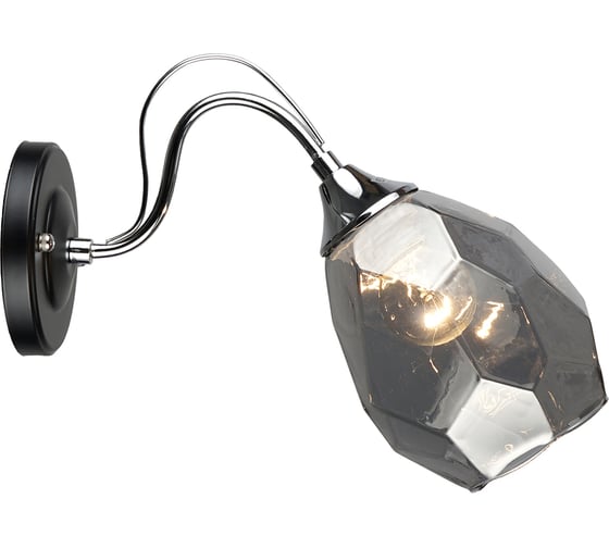 Бра IMEX MD.4209-1-W CH+BK
