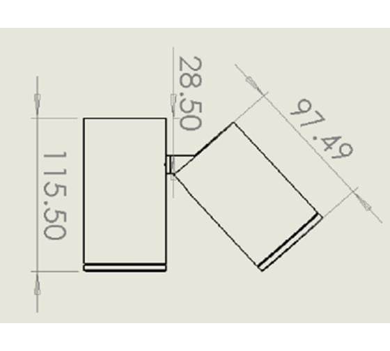 Спот IMEX SIMPLE IL.0005.5015-2