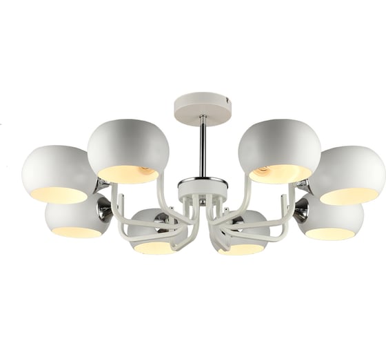 Потолочная люстра IMEX MD.4914-8-S WH+CH 1