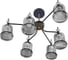 Потолочная люстра IMEX MD.4890-6-S COFFEE+FGD 1