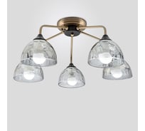 Потолочная люстра IMEX MD.3826-5-S AB+BK