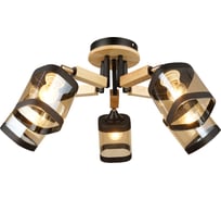 Потолочная люстра IMEX MD.4508-5-S BK+FGD