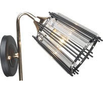Бра IMEX MD.4050-1-W BK+FGD