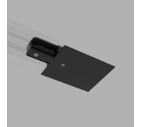 Ввод питания и торцевая заглушка Elektrostandard (соединитель электрический) TRPF-1-BK для однофазного встраиваемого шинопровода (черный) a049562