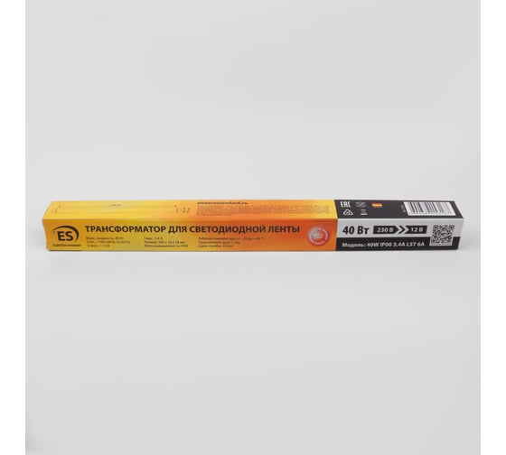 Узкий блок питания Elektrostandard 40W IP00 3,4A LST 6A a049999