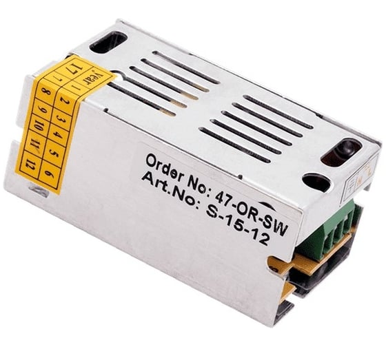 Блок питания SWG сетка, 15W, 12V, S-15-12 09-00900045