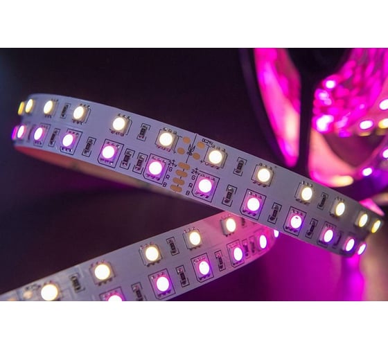 Светодиодная открытая лента SWG 28,8 Вт/м SMD5050 IP20 Цвет RGB+ Теплый белый 24В 09-00901044