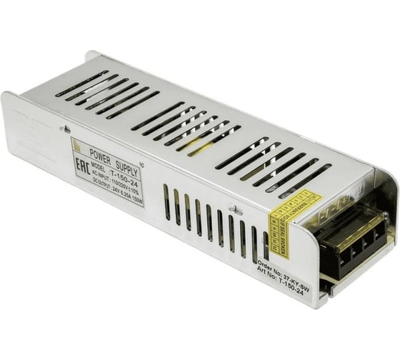 Компактный узкий блок питания SWG 150W, 24V, T-150-24 00-00000301