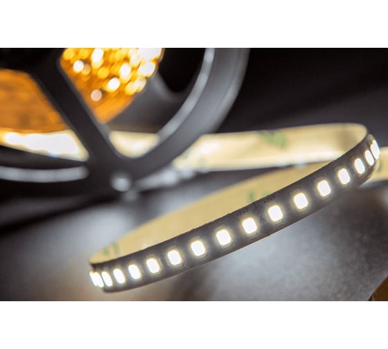 Светодиодная лента SWG SMD 2835, 160 LED/м, 14,4 Вт/м, 24В, IP20, Холодный белый 00-00003606