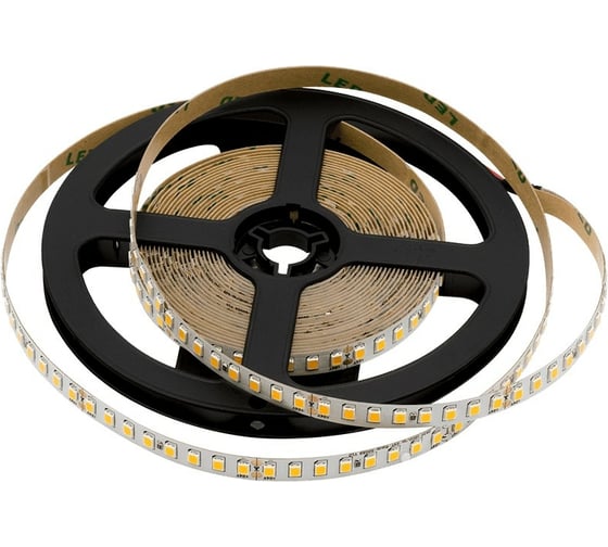 Светодиодная лента SWG SMD 2835, 160 LED/м, 14,4 Вт/м, 24В, IP20, Теплый белый 00-00003608