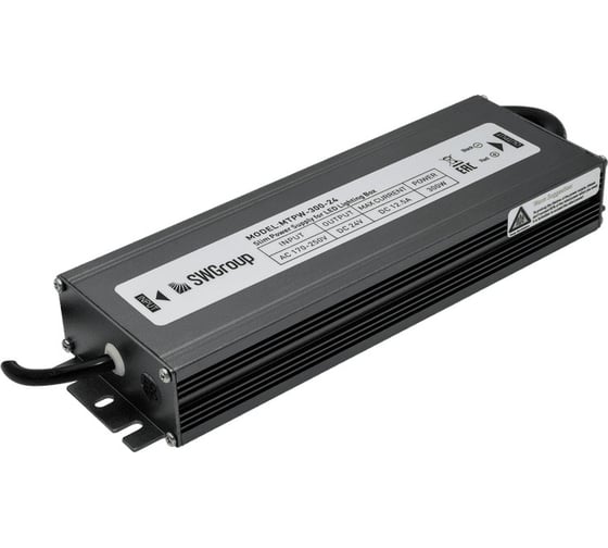 Влагозащитный блок питания SWG MINI Al TPW, 300 W 24 V, MTPW-300-24 09-00901281