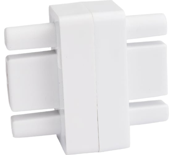 Коннектор шинопровода IN HOME прямой SC-1W-TL белый серии TOP-LINE 4690612029344