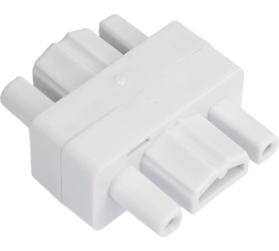 Коннектор шинопровода IN HOME прямой SC-1W-TL белый серии TOP-LINE 4690612029344