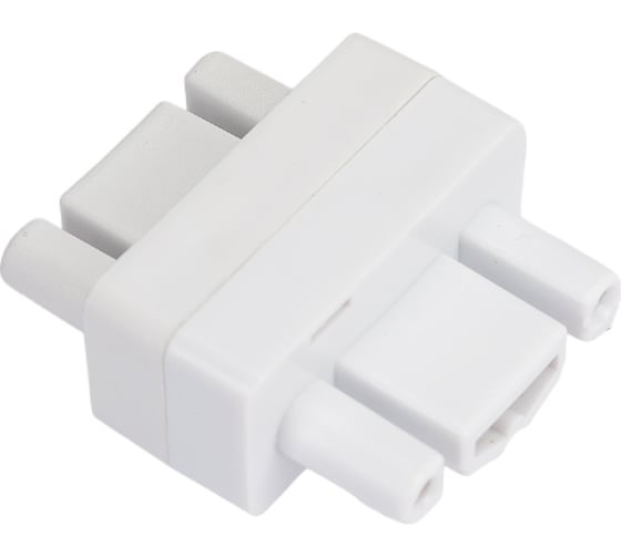 Коннектор шинопровода IN HOME прямой SC-1W-TL белый серии TOP-LINE 4690612029344
