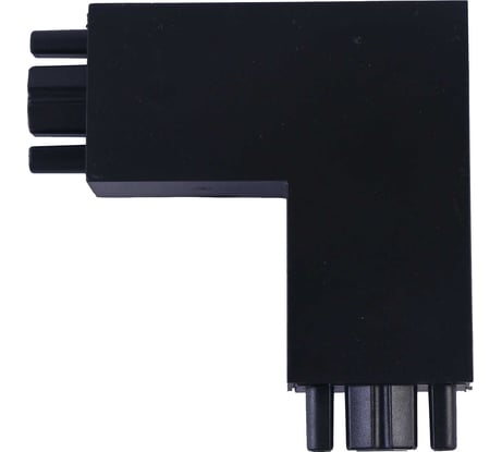 Коннектор шинопровода IN HOME угловой AC-B-TL черный TOP-LINE 4690612029375