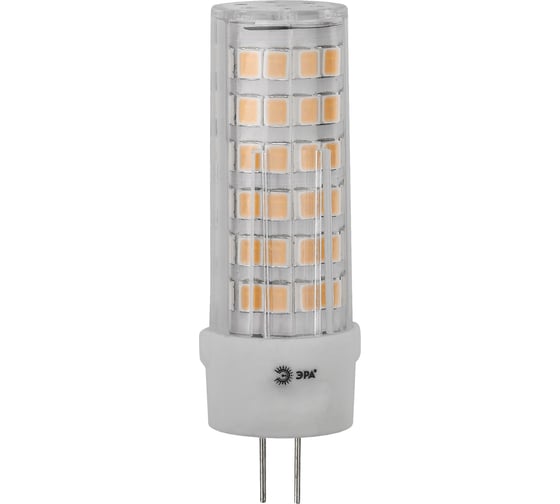 Светодиодная лампа ЭРА LED JC-5W-12V-CER-827-G4, капсула, 5Вт, теплая, G4 20/500/21000 Б0049087